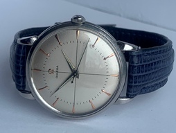 Oversize Omega bumper automatic 37.5 mm circa 1950 vintage